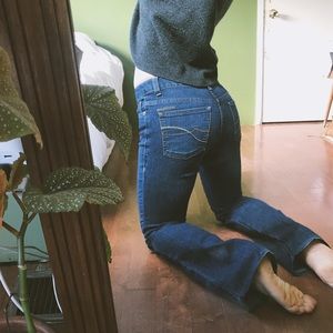 DKNY flare jeans